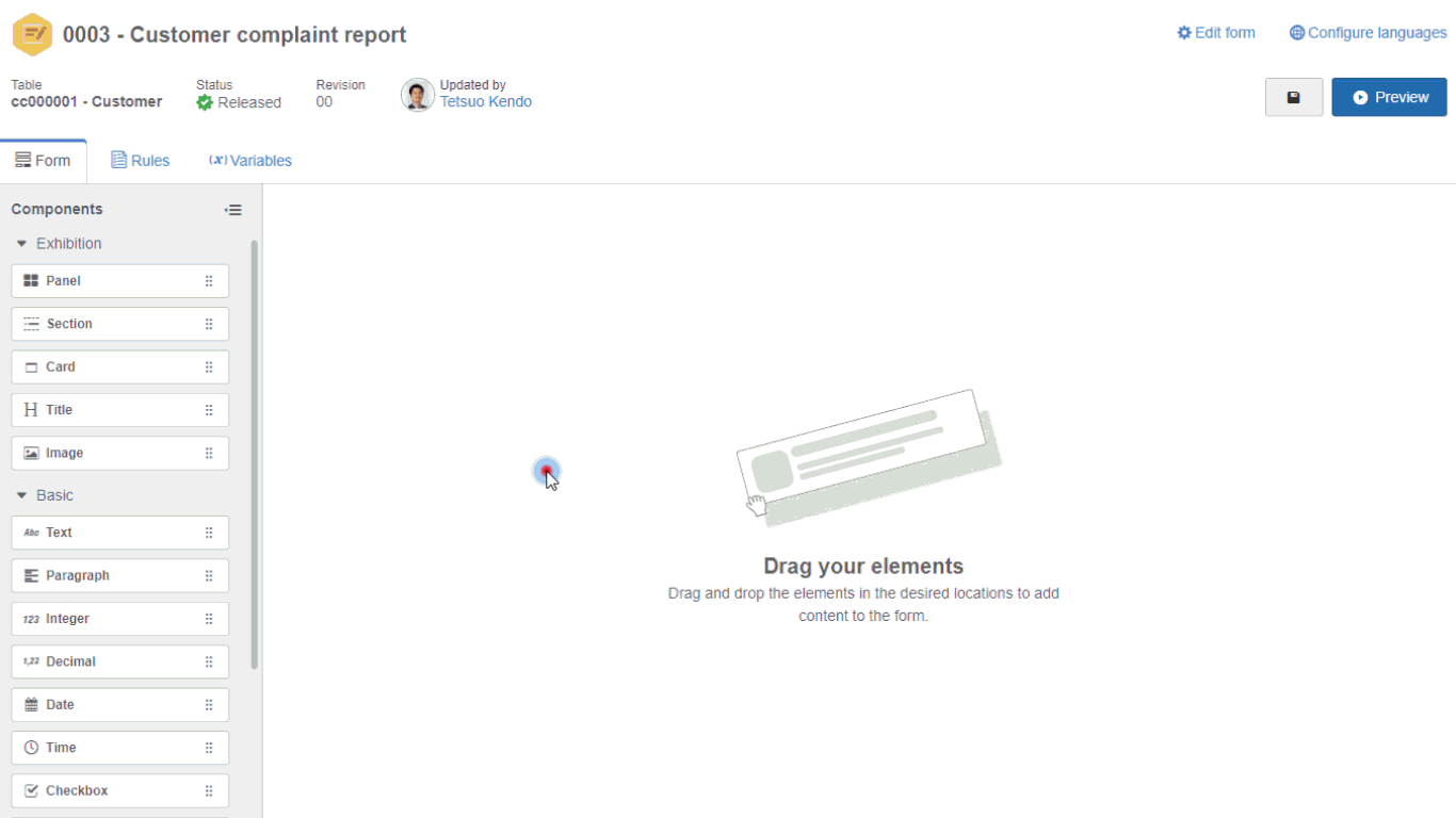 Design responsive forms
