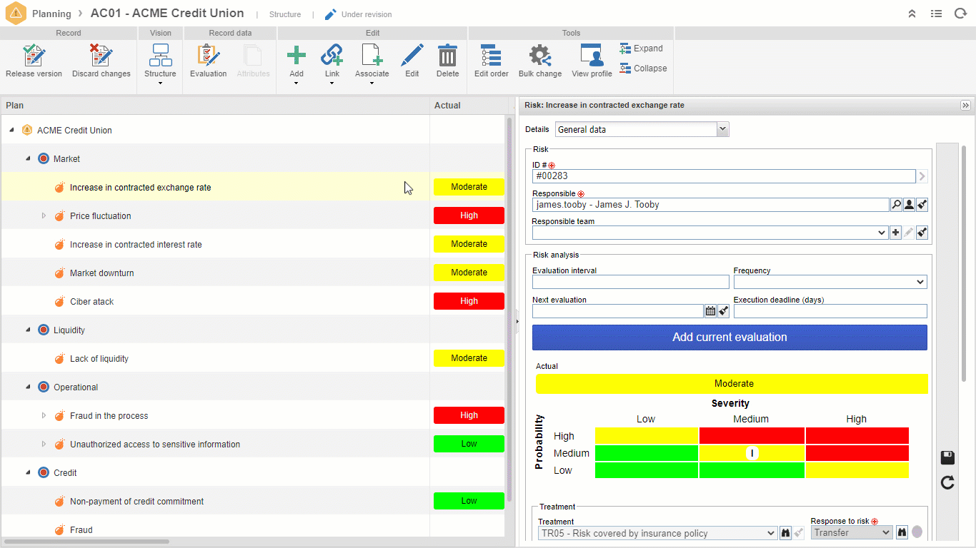 Supplier risk assessment