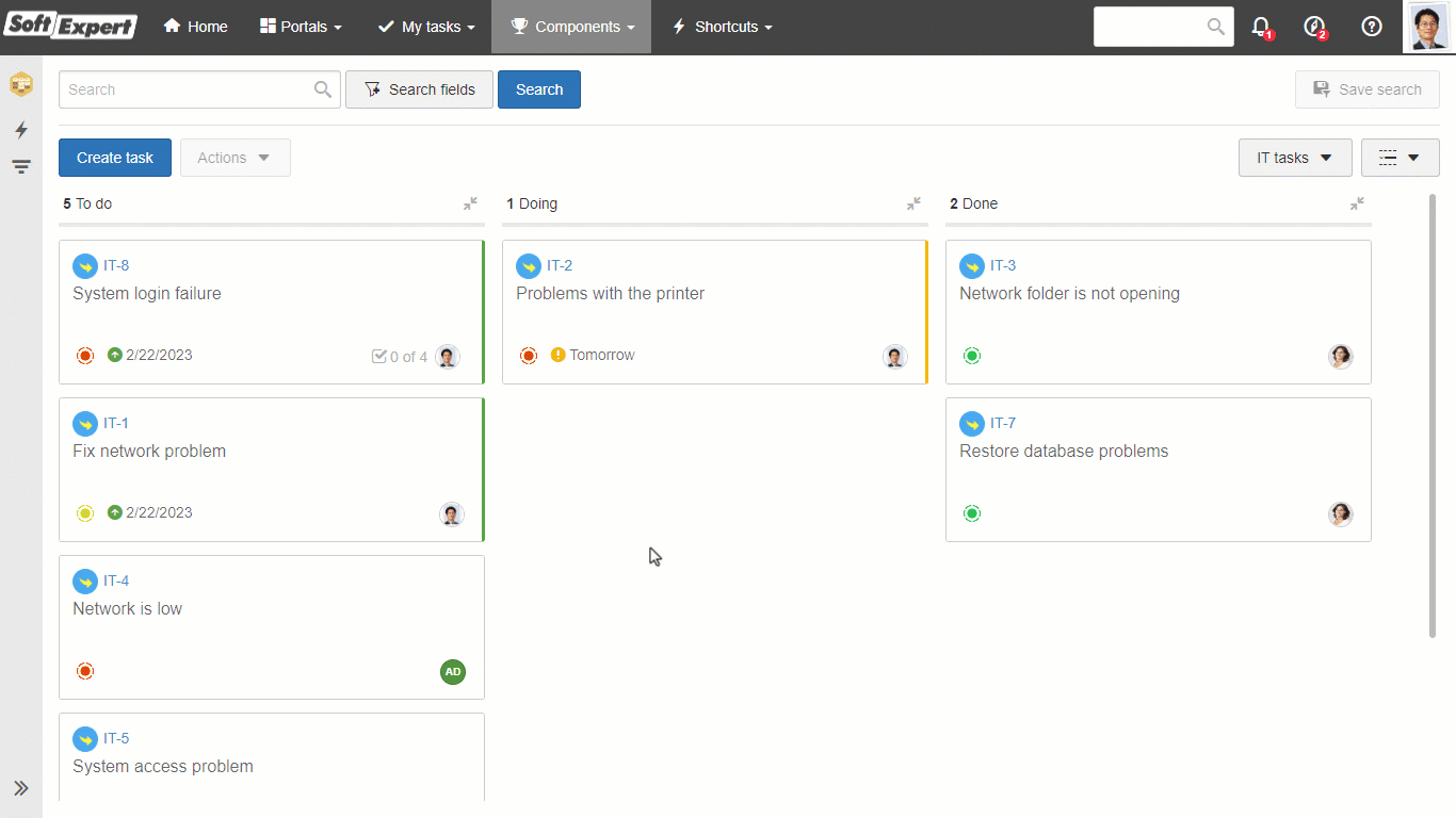 Kanban - Execution of activities | Agile method