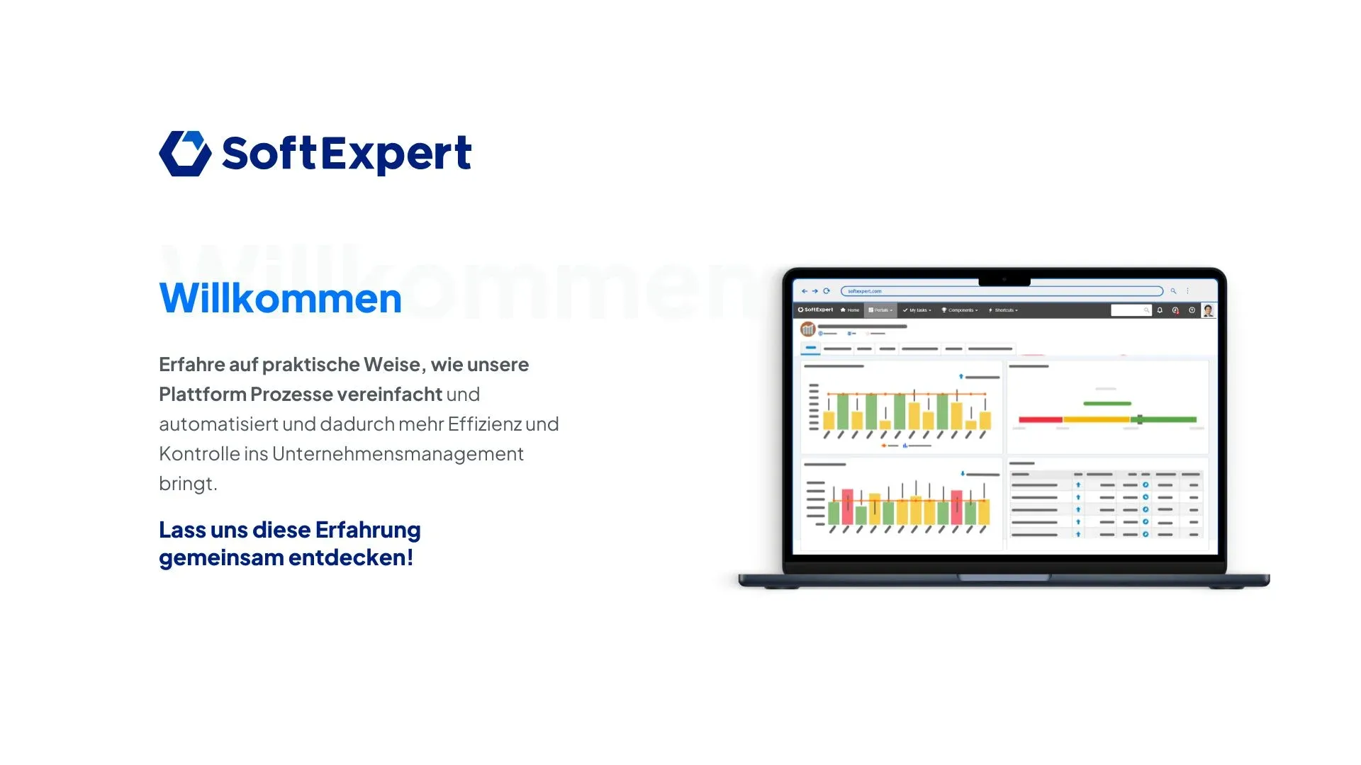 Willkommen bei SoftExpert ICM