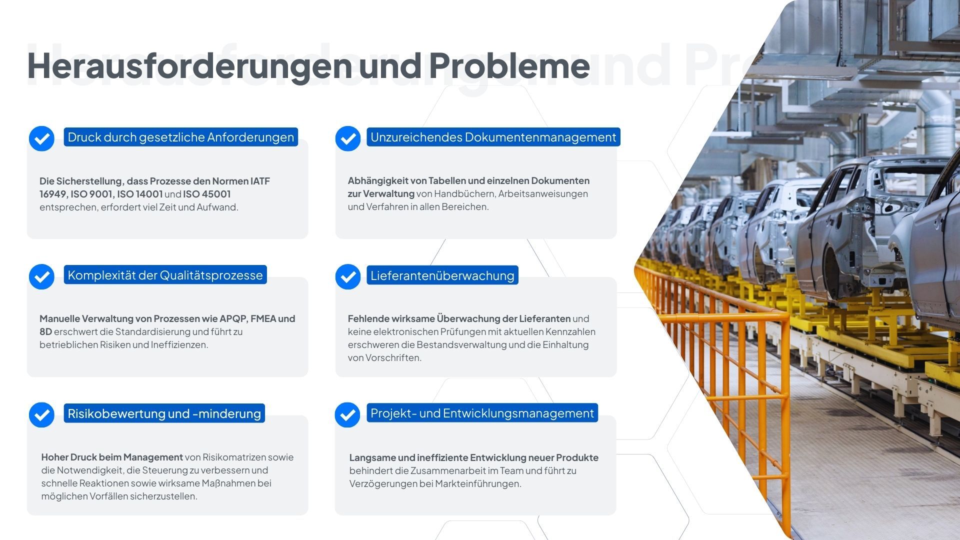 Herausforderungen und Probleme