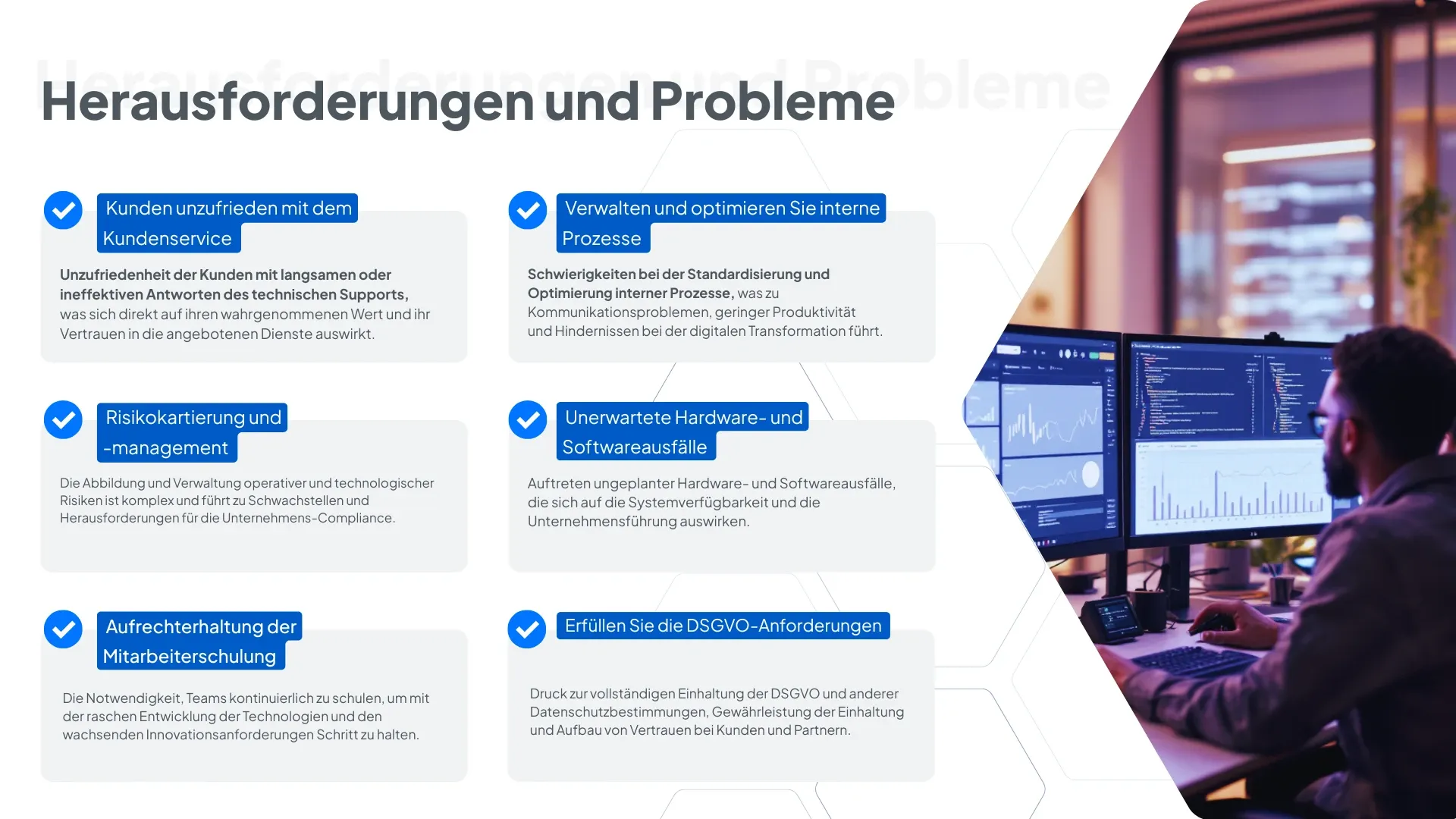 Herausforderungen und Probleme