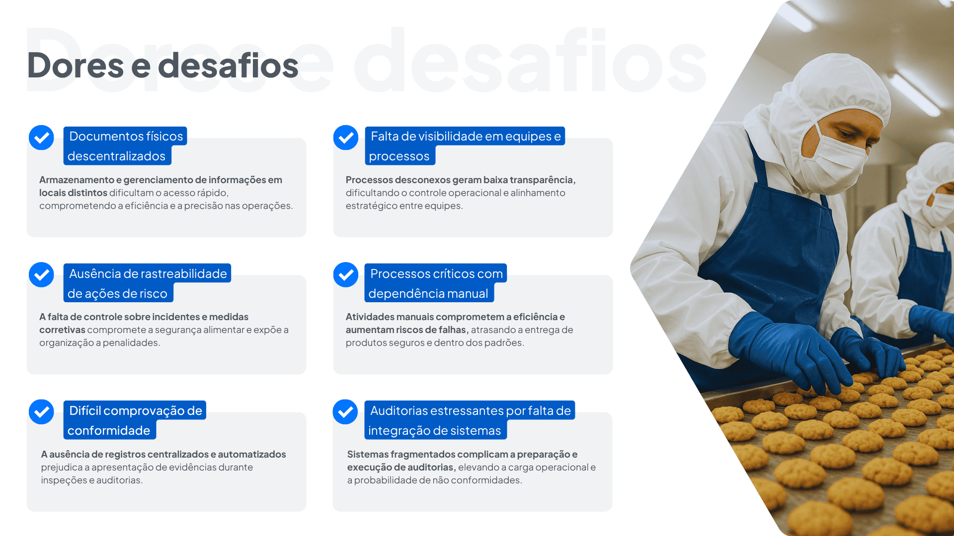 Dores e desafios