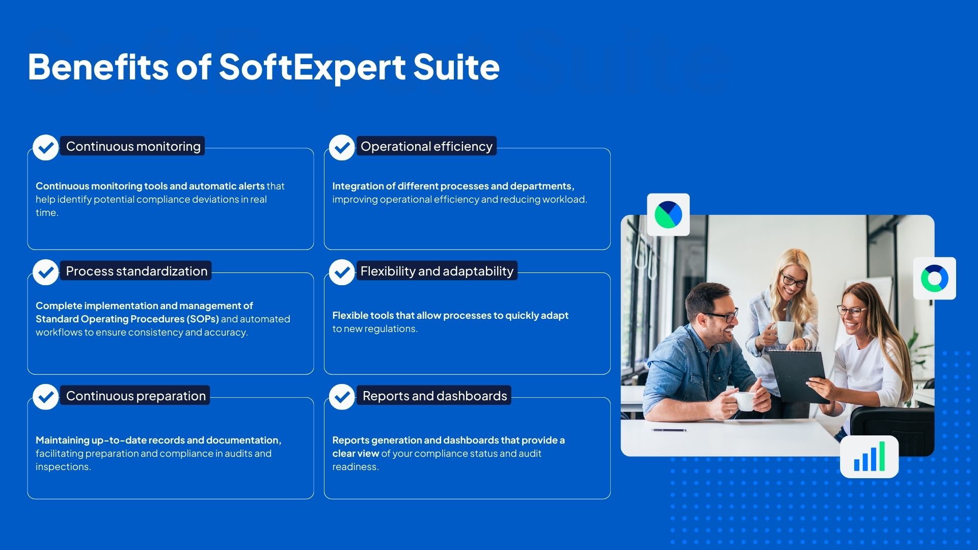 Benefits of SoftExpert Suite