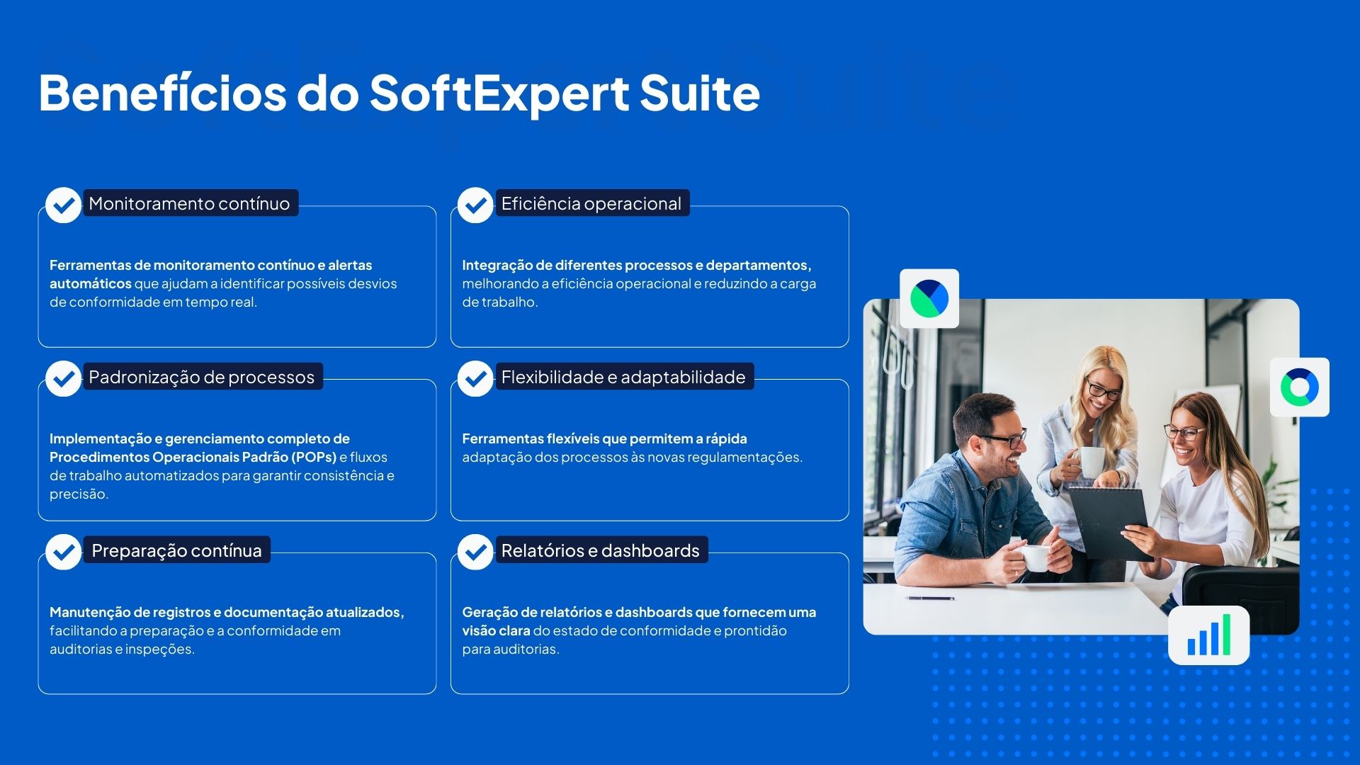 Benefícios do SoftExpert Suite