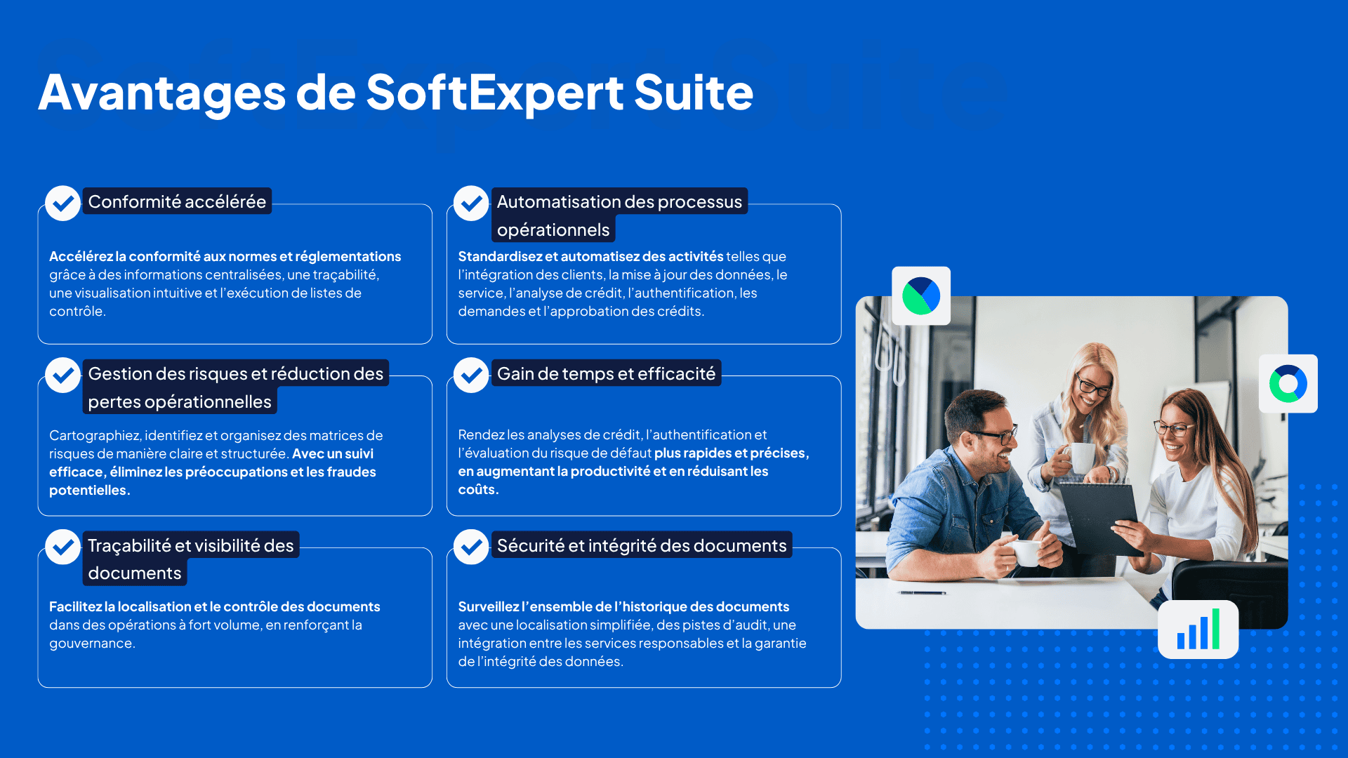 Avantages de SoftExpert Suite