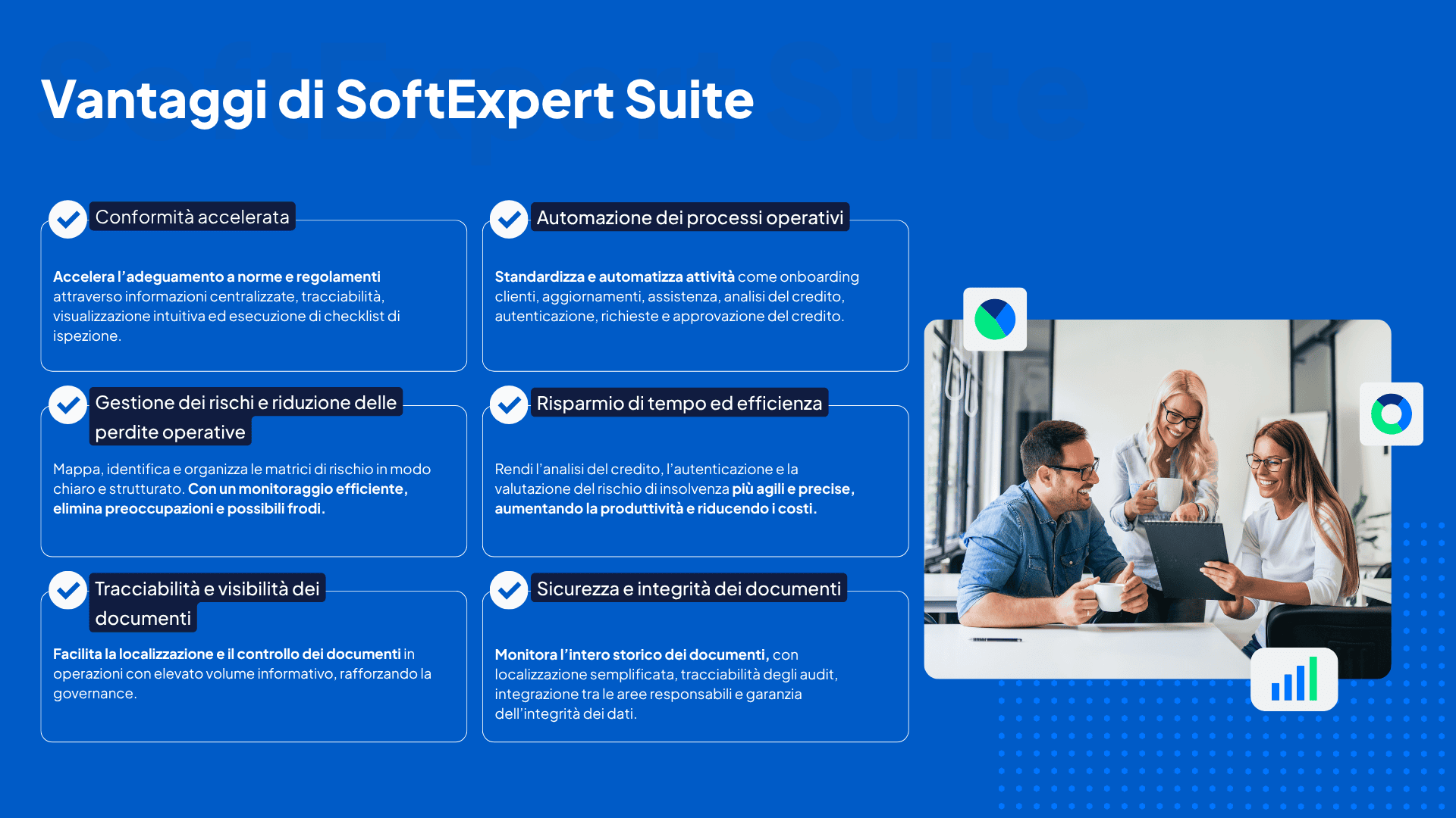 Vantaggi di SoftExpert Suite