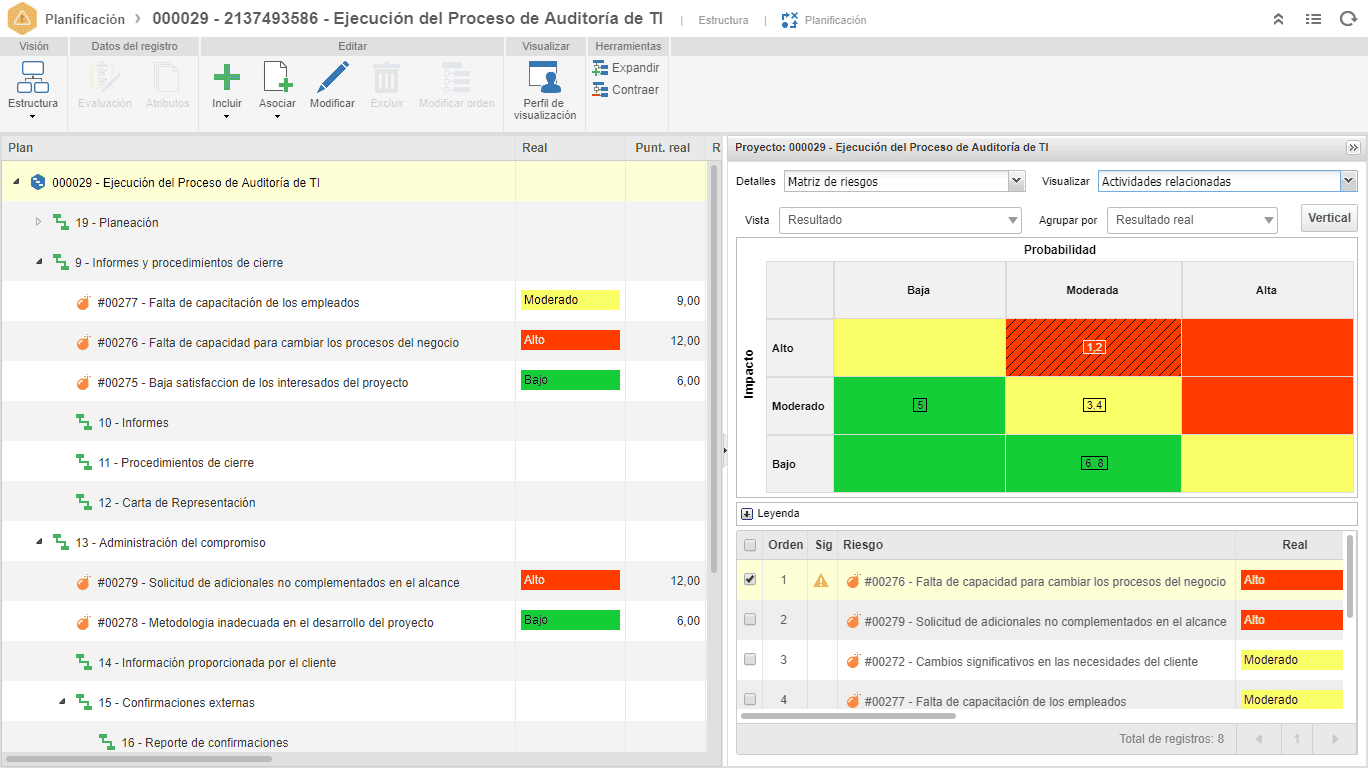 Riesgos del proyecto