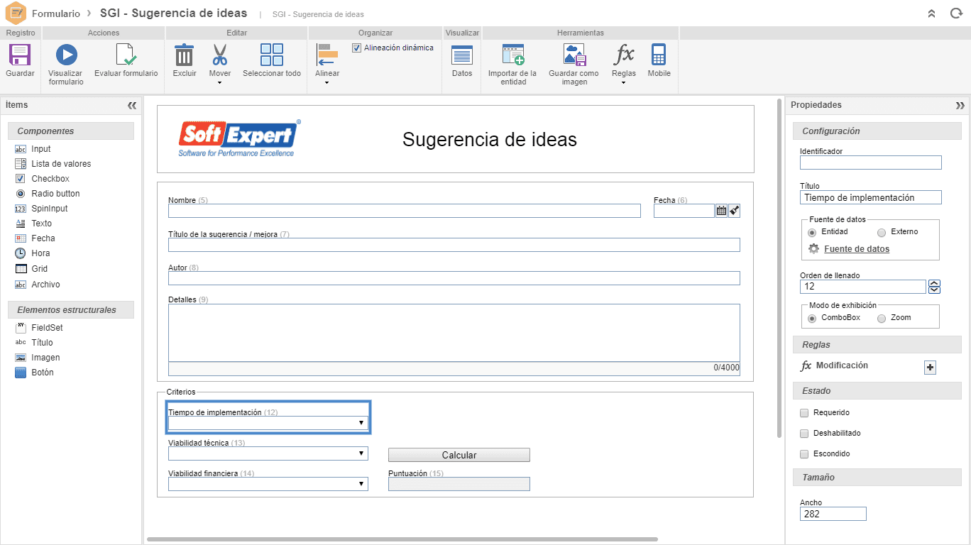 Registro de ideas y demandas